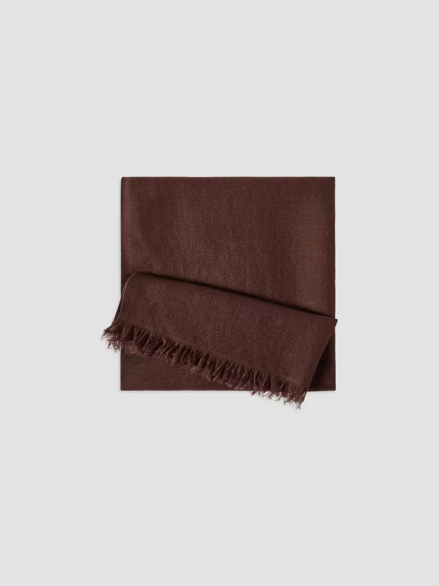 Cashmere and Silk Scarf by Brunello Cucinelli