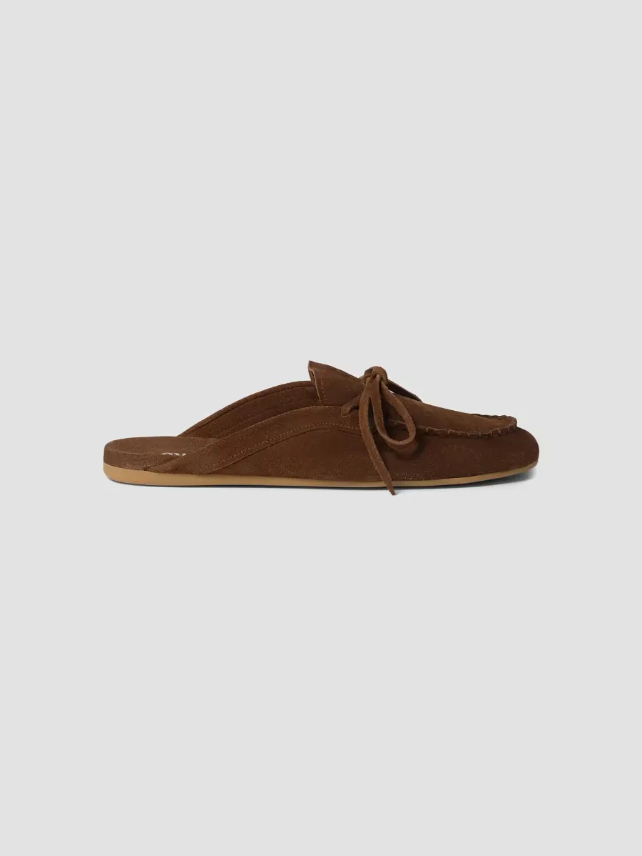 Suede Mules by Miu Miu