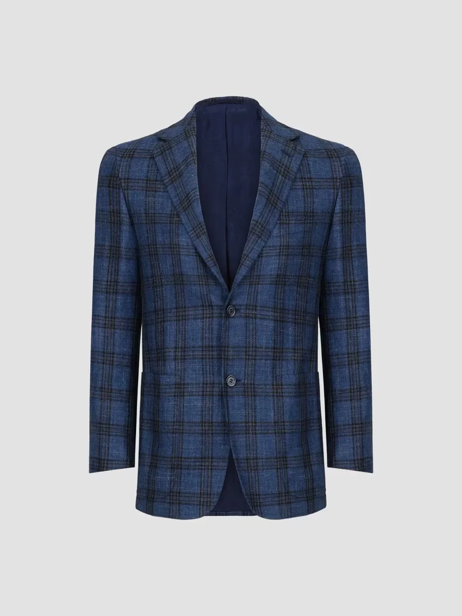 Windowpane Check Sportscoat