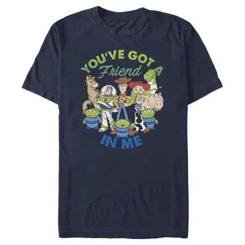 Friend in Me Scene Short Sleeve Graphic T-Shirt by Toy Story
