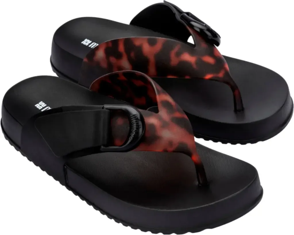 Cozy Water Resistant Platform Flip Flop by Melissa