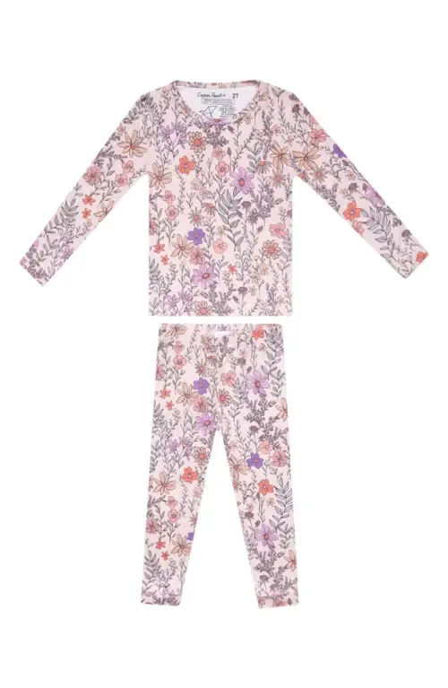 Flora Fitted Two-Piece Pajamas by Copper Pearl