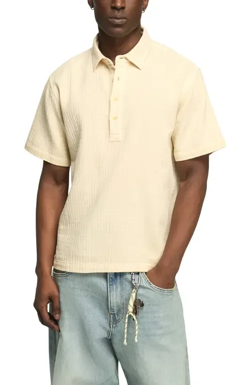 Short Sleeve Popover Shirt by Lucky Brand