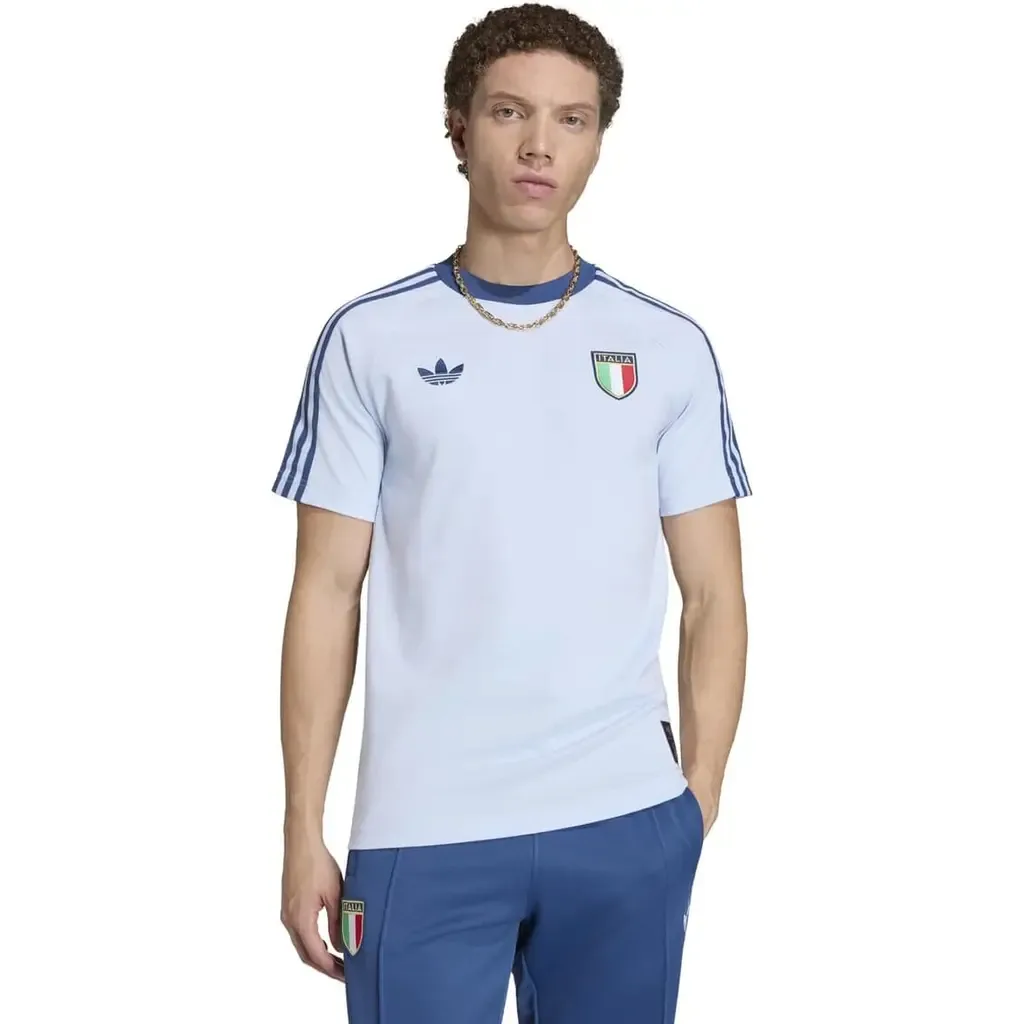 Adidas Light Blue Italy National Team Originals T-Shirt by adidas