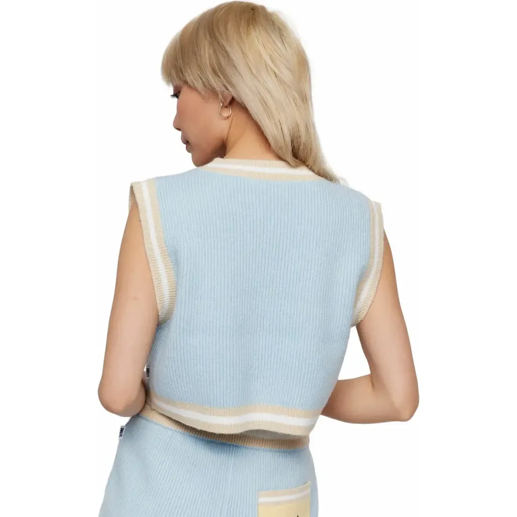Smiley® Wimbeldon Knit Vest by Samii Ryan