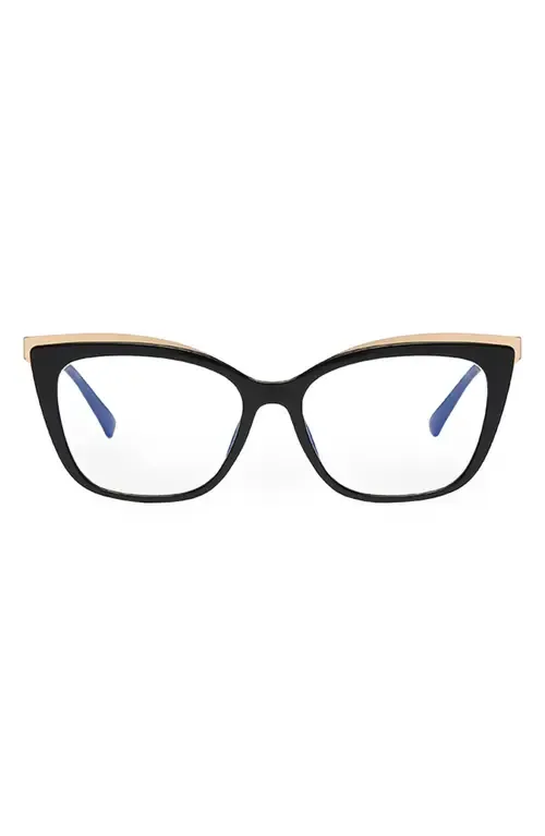 Jami 53mm Cat Eye Blue Light Blocking Glasses by Fifth & Ninth