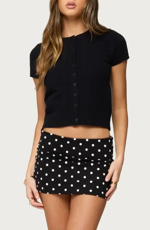 Coreen Short Sleeve Cardigan by EDIKTED