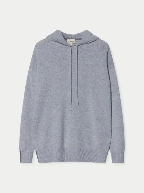 Cashmere Pullover Hoodie by Gobi Cashmere