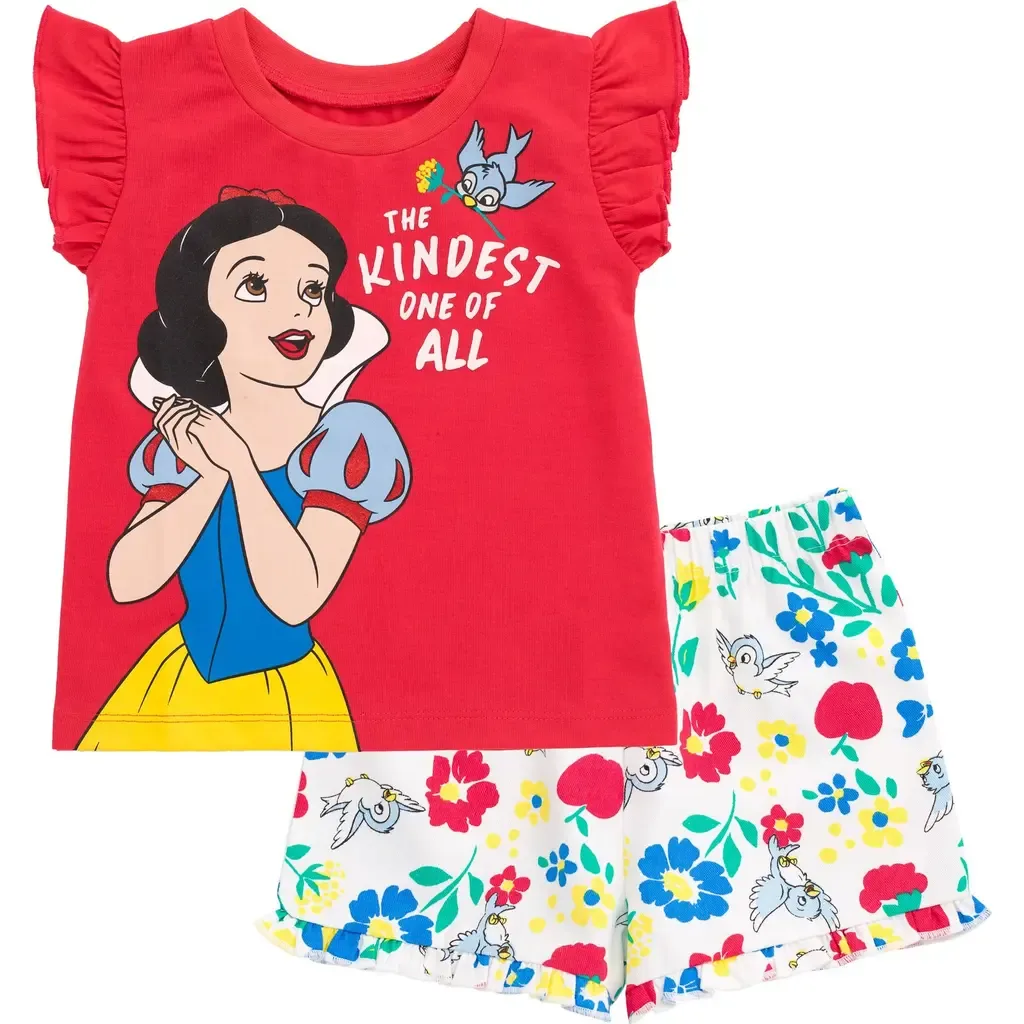 Princess 2-Piece Tee and Shorts Set by Disney