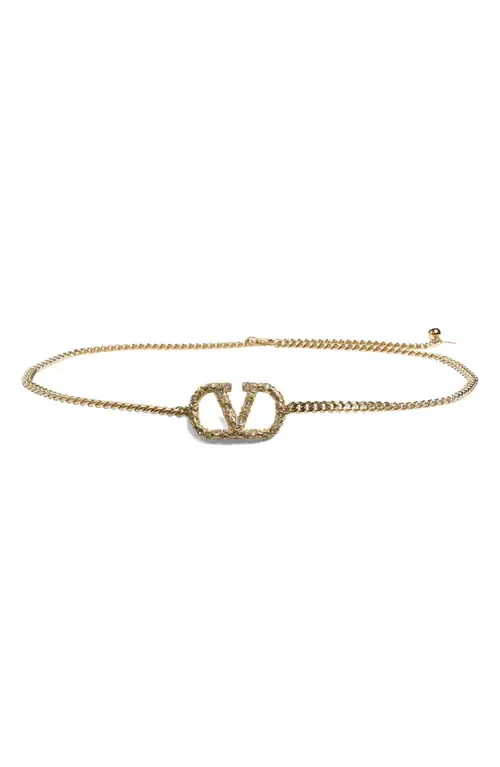 Signature VLOGO Chain Belt by Valentino Garavani