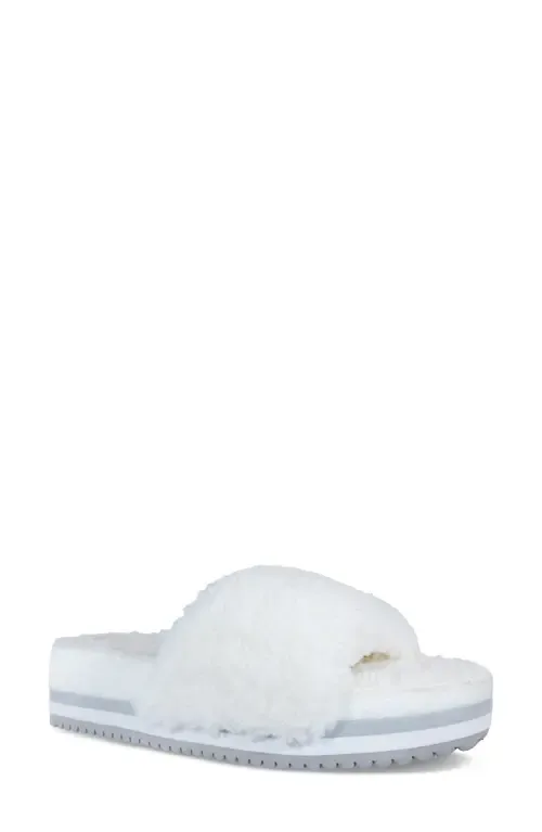 Cito Genuine Shearling Slide Sandal by FLEKS