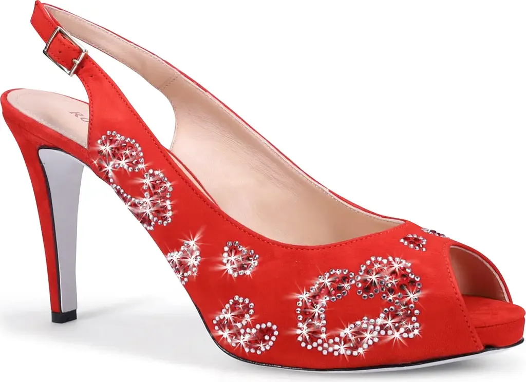 Ron White x the Devil Wears Prada Slingback Peep Toe Pump by Ron White