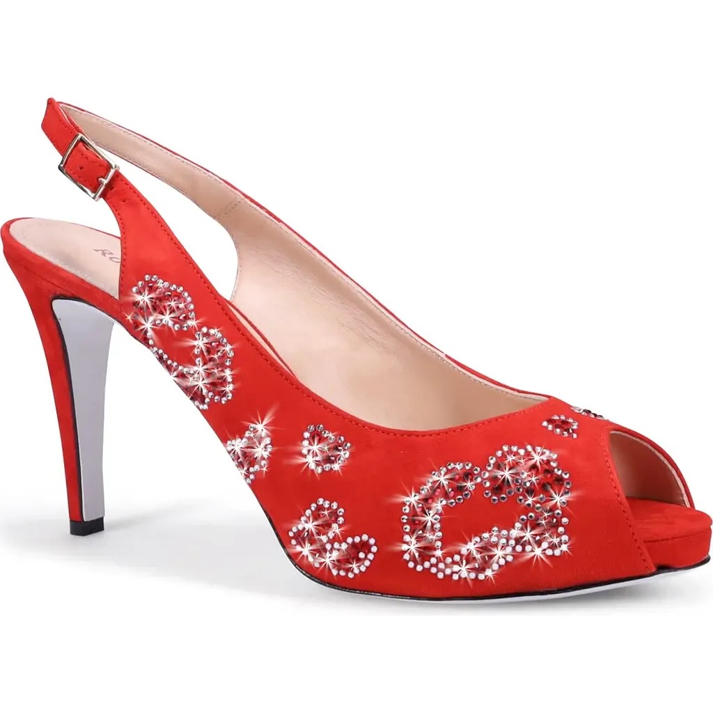 Ron White x the Devil Wears Prada Slingback Peep Toe Pump by Ron White