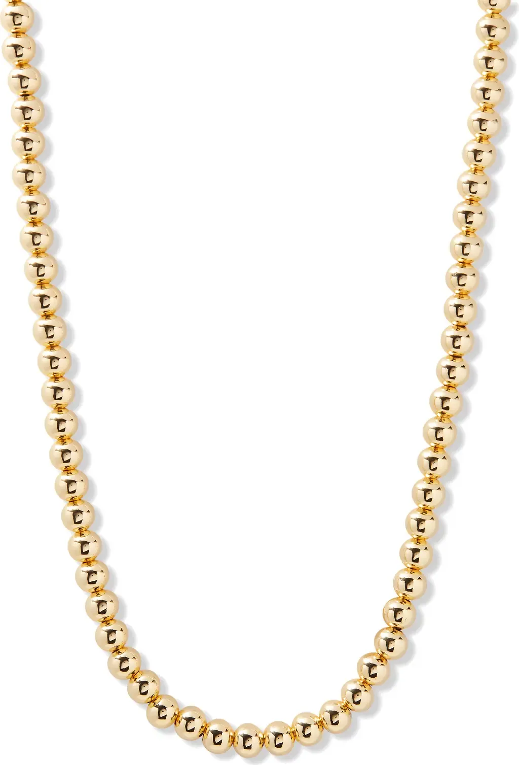 Makenna Beaded Ball Chain Necklace