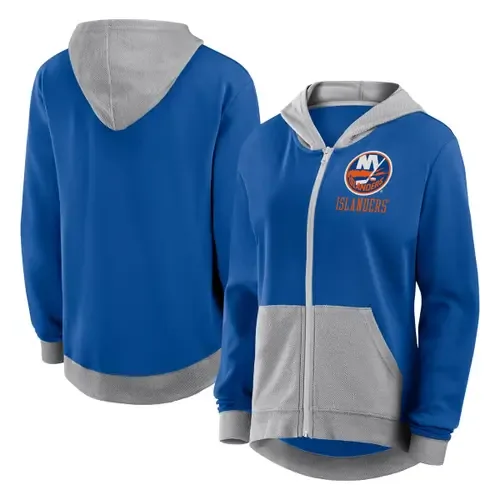 Logo Athletic New York Islanders Hit It French Terry Full-Zip Hoodie by Logo Athletic