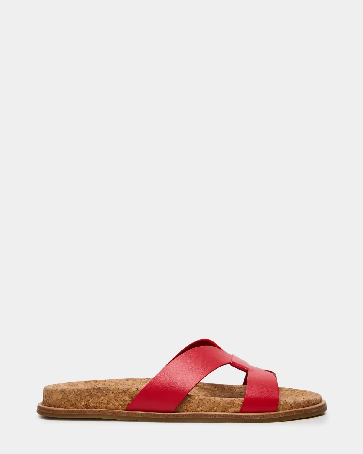 Marilur Cork Mule Sandals - Leather/Linen by Steve Madden