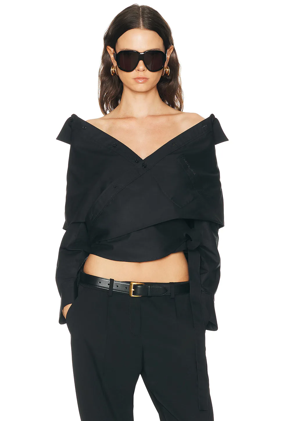 Wrap Shirt by Balenciaga