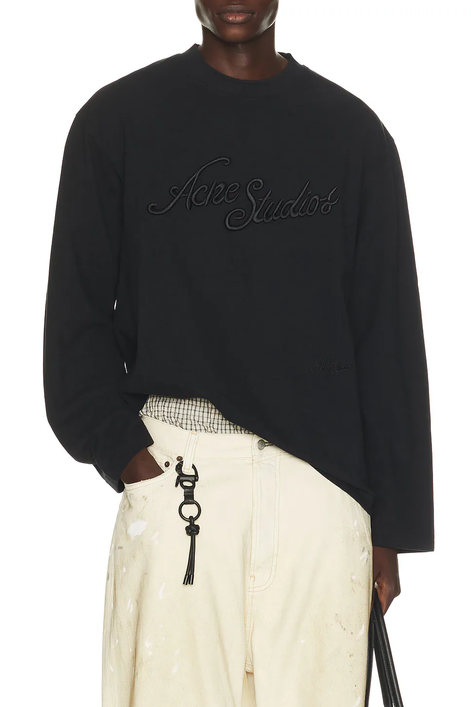 Exford U Ls Pique Venice Logo by Acne Studios