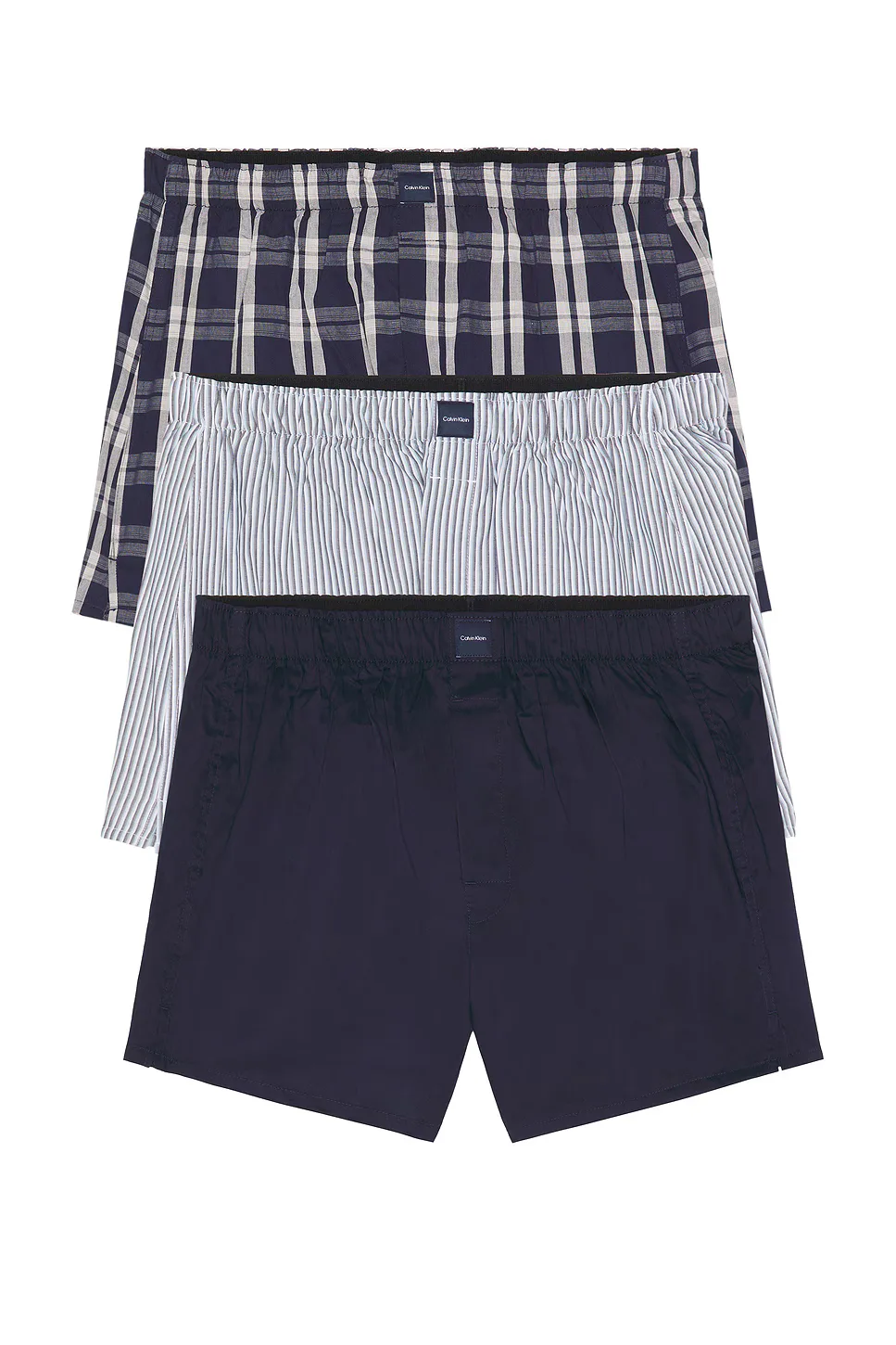 Woven Boxer 3-Pack by Calvin Klein
