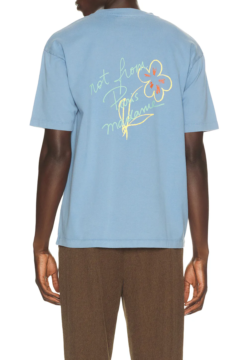 Esquisse Slogan Tee Shirt by Drle De Monsieur
