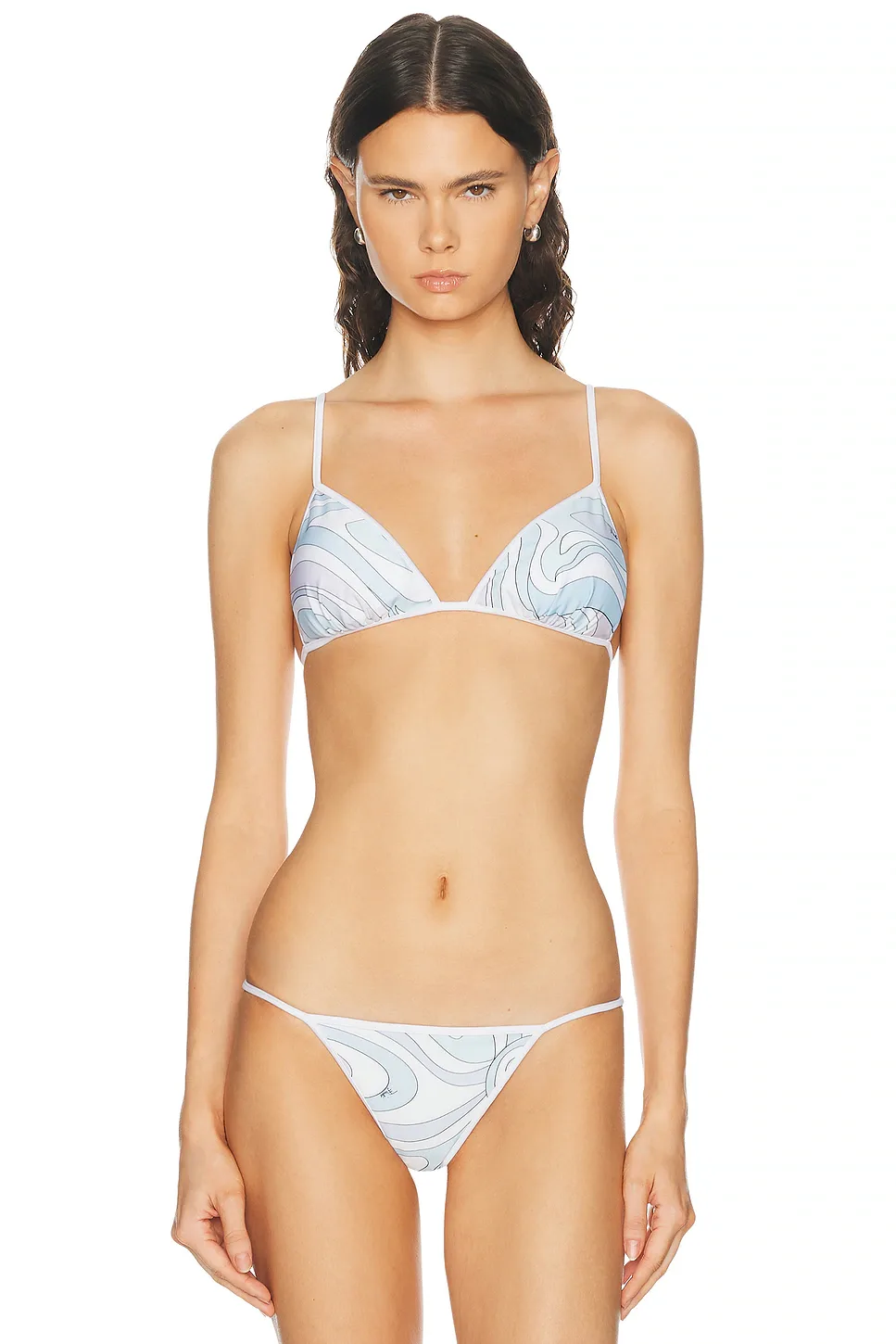 Lycra Triangle Bikini Bra by Pucci