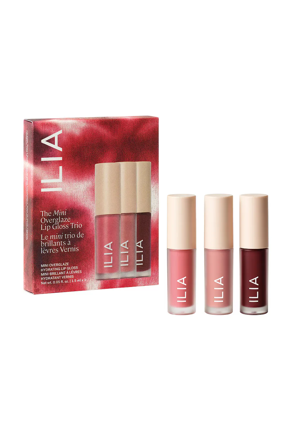 Overglaze Lip Gloss Deluxe Trio by Ilia