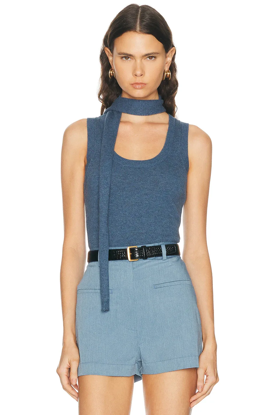 Scarf Tank Top by Matthew Bruch