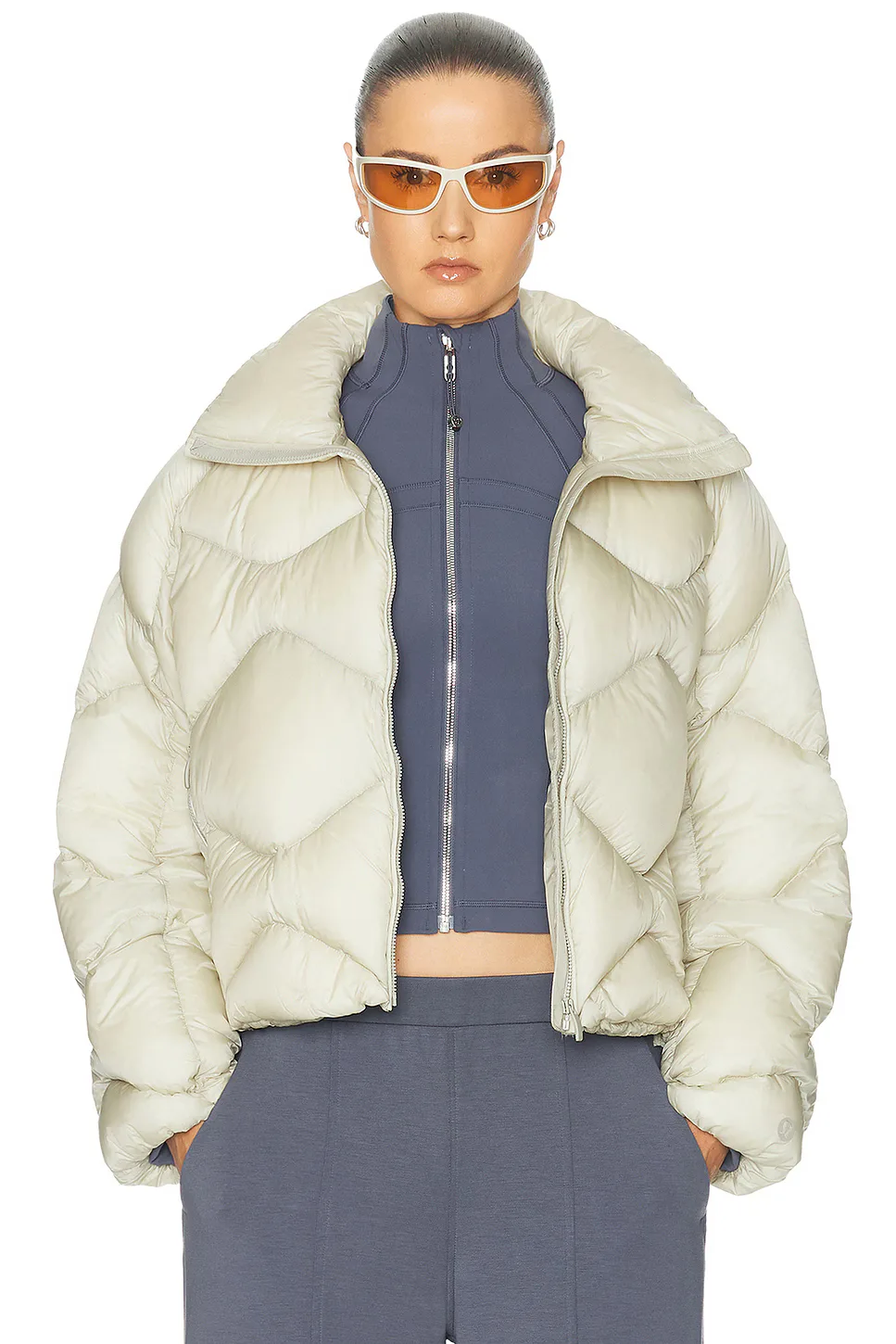 Featherweight Cropped Quilted Puffer Jacket by Lululemon