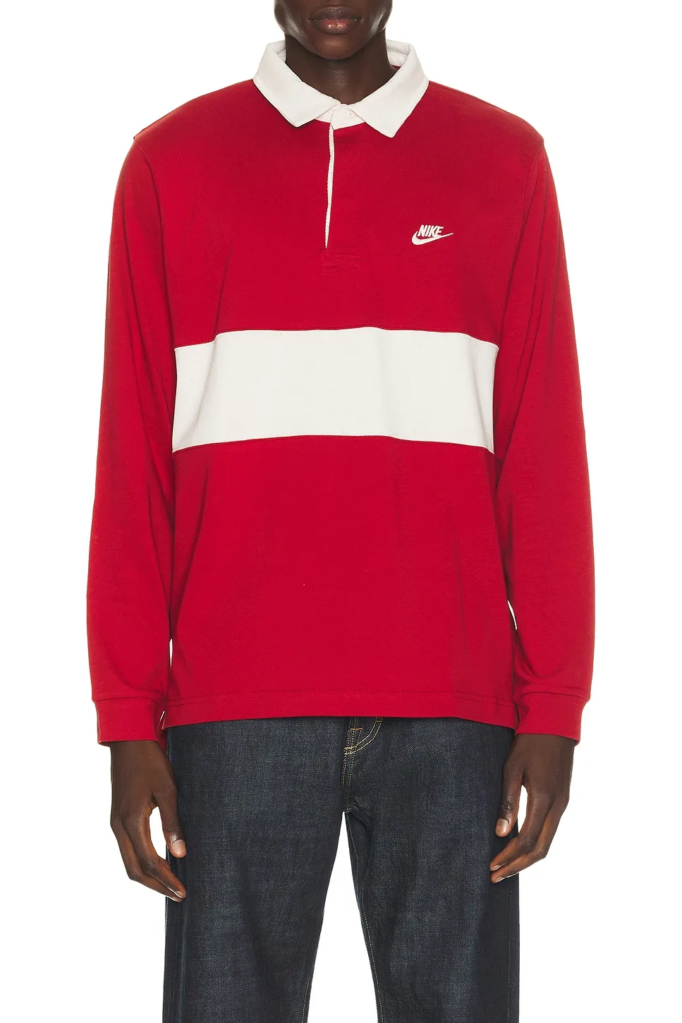 Nike Club Long Sleeve Rugby Shirt by Nike