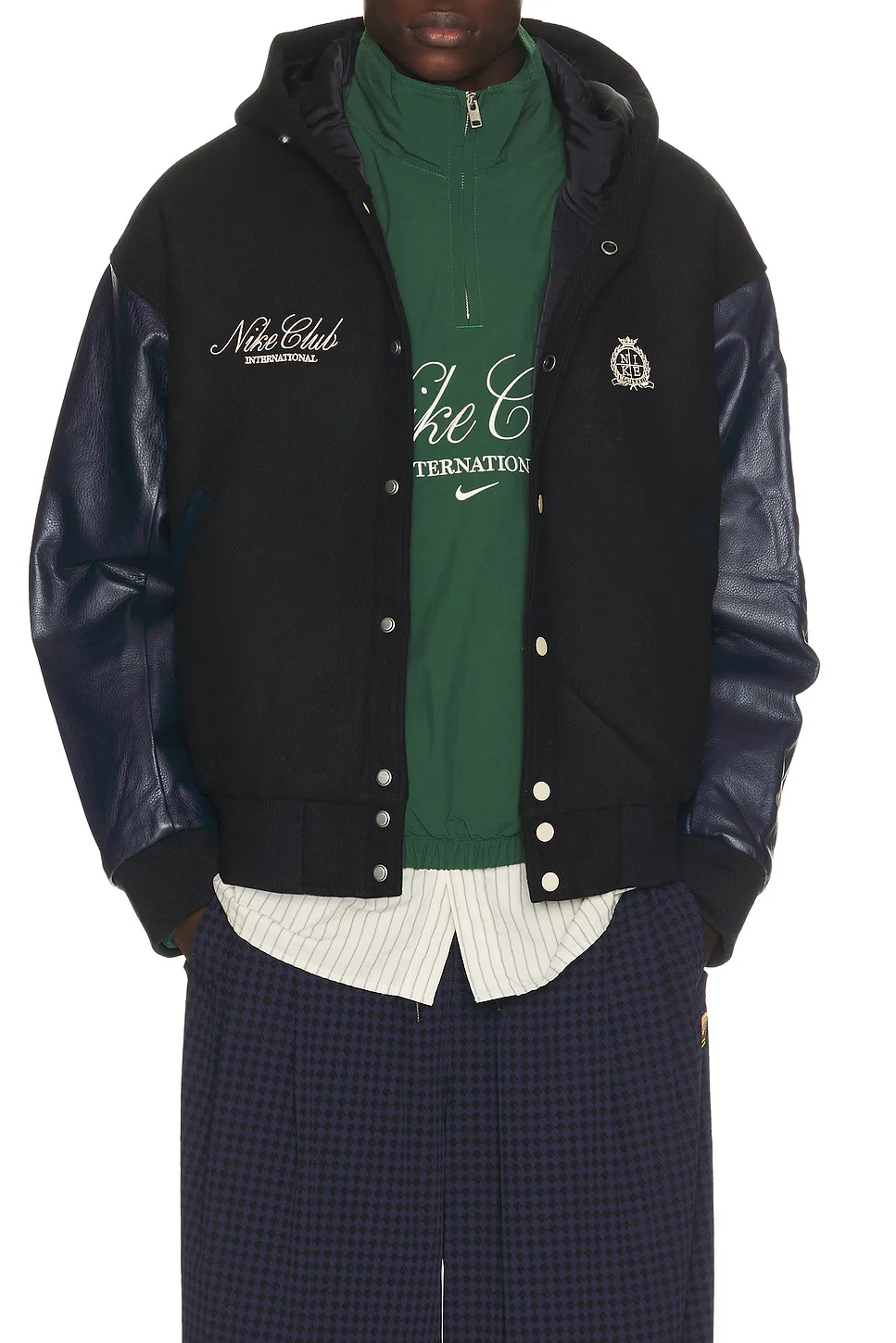 Nike Club Wool Varsity Jacket by Nike