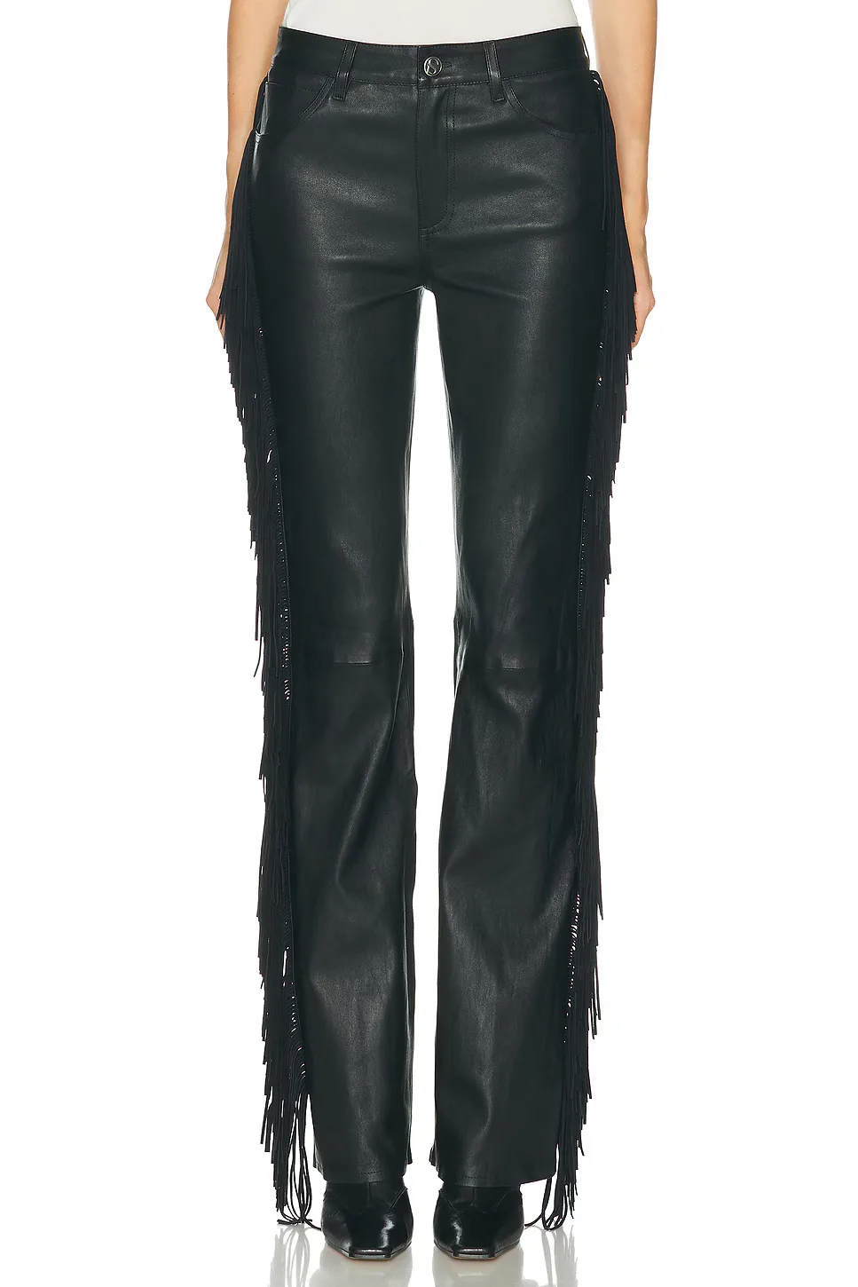 Fringe Micro Flare Pant by Sprwmn