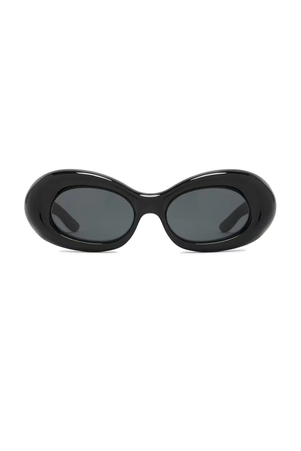 Vintage Logo Plump Oval Sunglasses by Saint Laurent