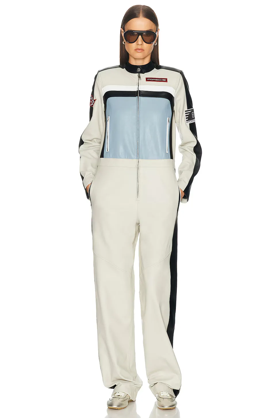 Porsche x Revolve Daytona Leather Jumpsuit by Porsche