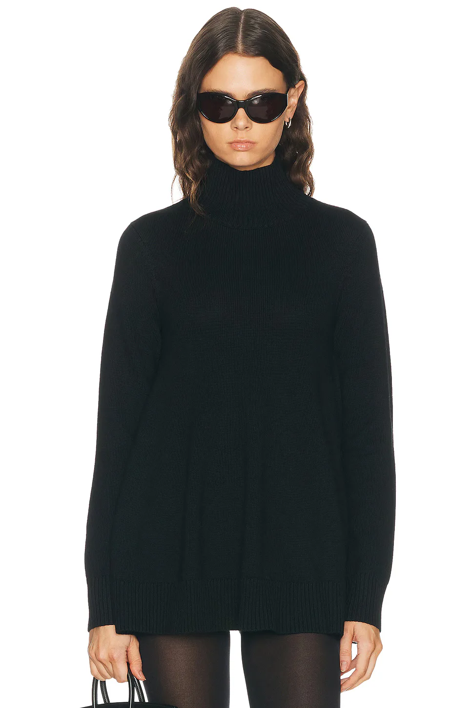 Wool Turtleneck Sweater by Totême