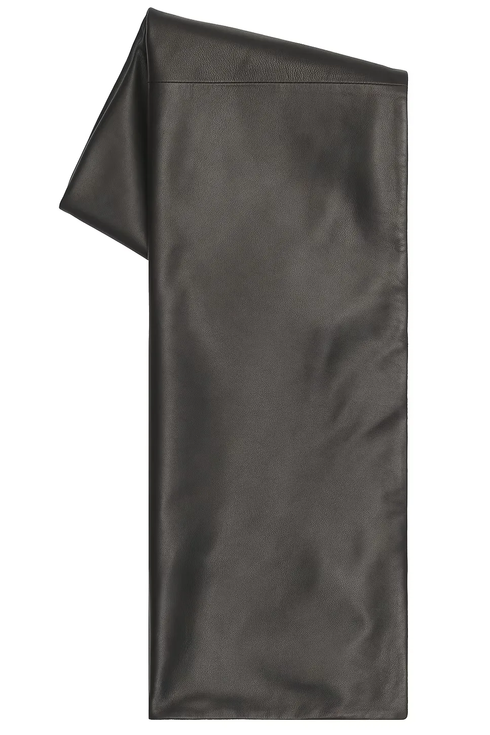 Leather Cashmere Scarf by Totême