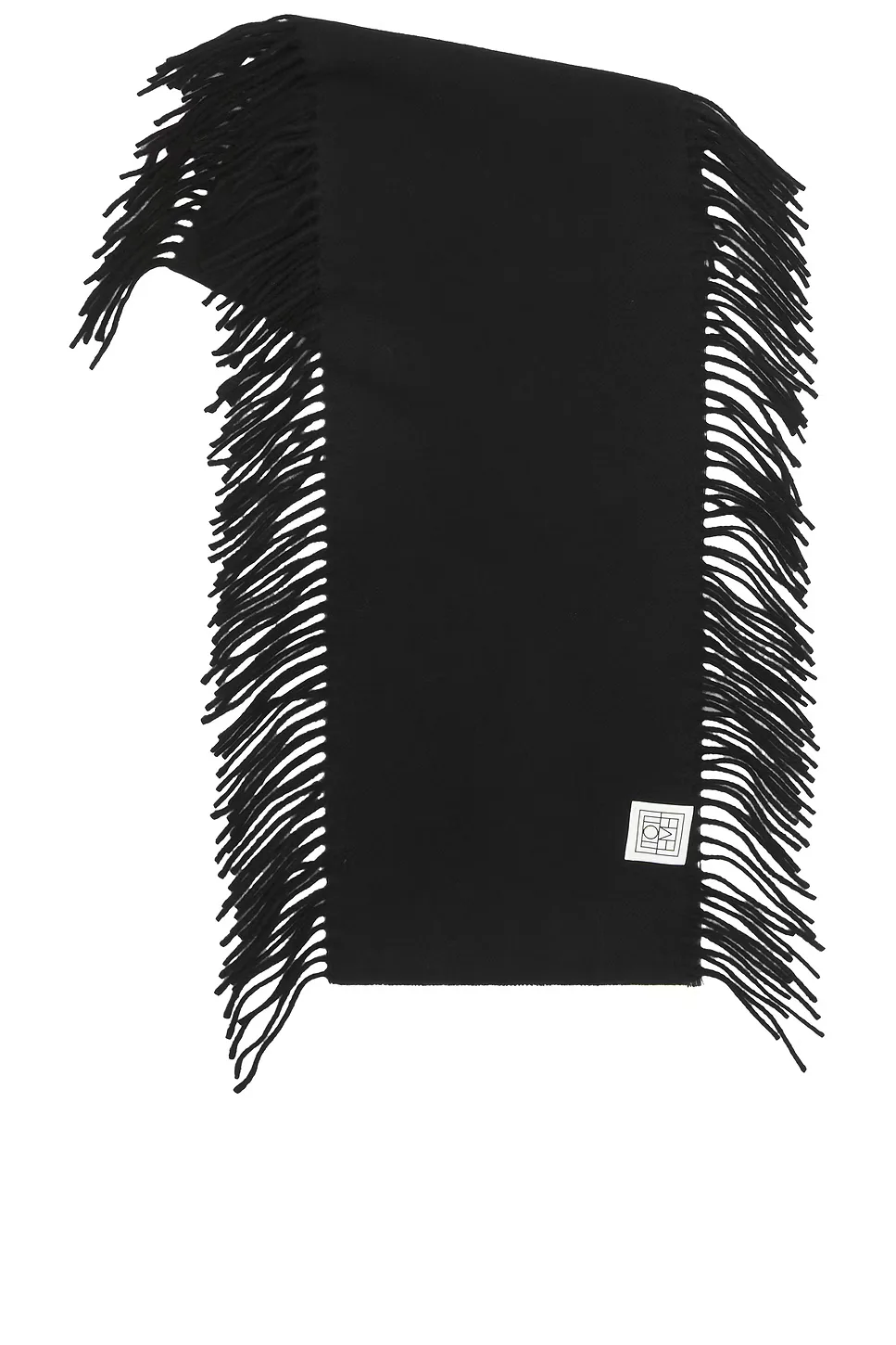 Cashmere Tassel Scarf by Totême