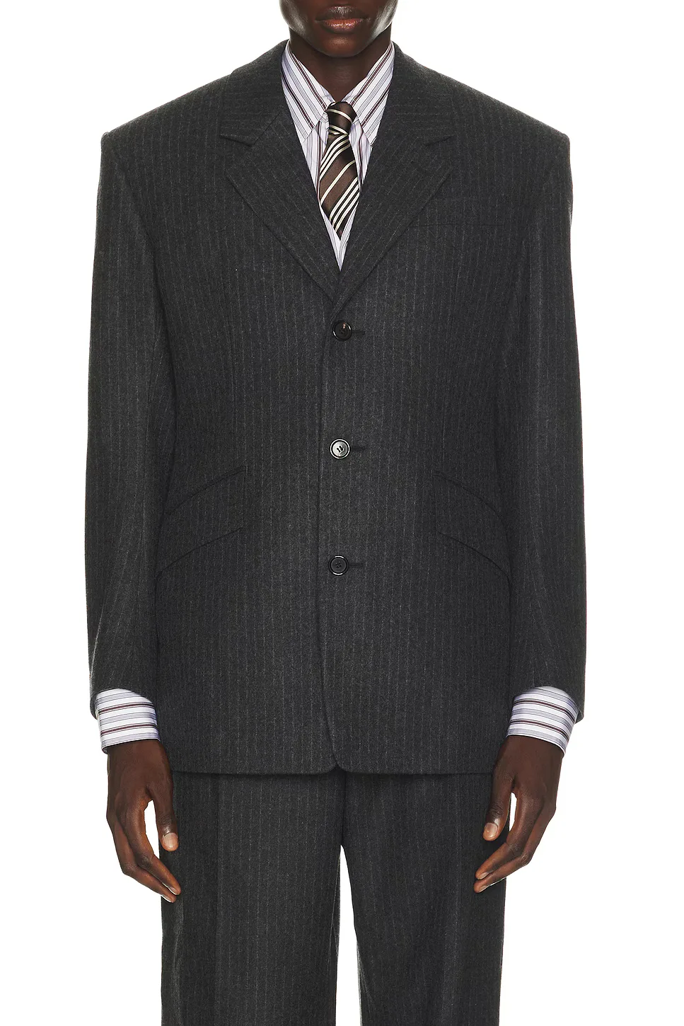 1940s Fit Single Breasted Jacket by Saint Laurent