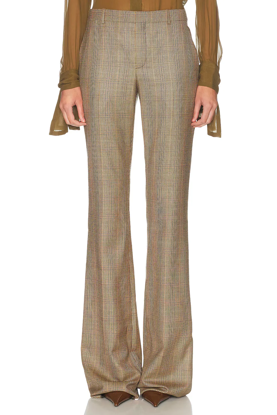 Flared Leg Pant by Saint Laurent