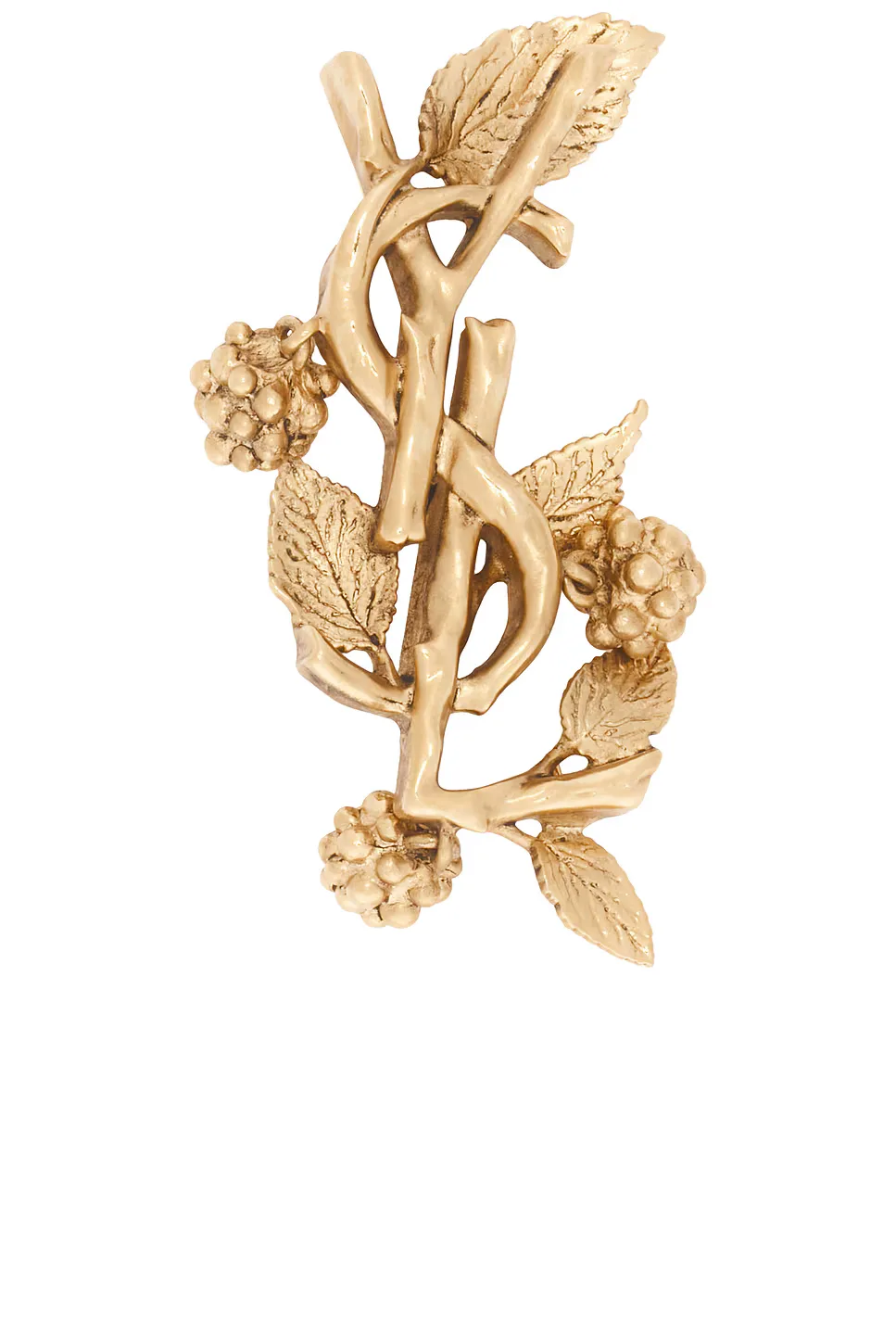 YSL Mulberry Brooch by Saint Laurent