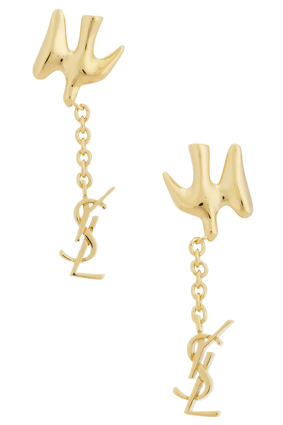 YSL Dove Earrings by Saint Laurent