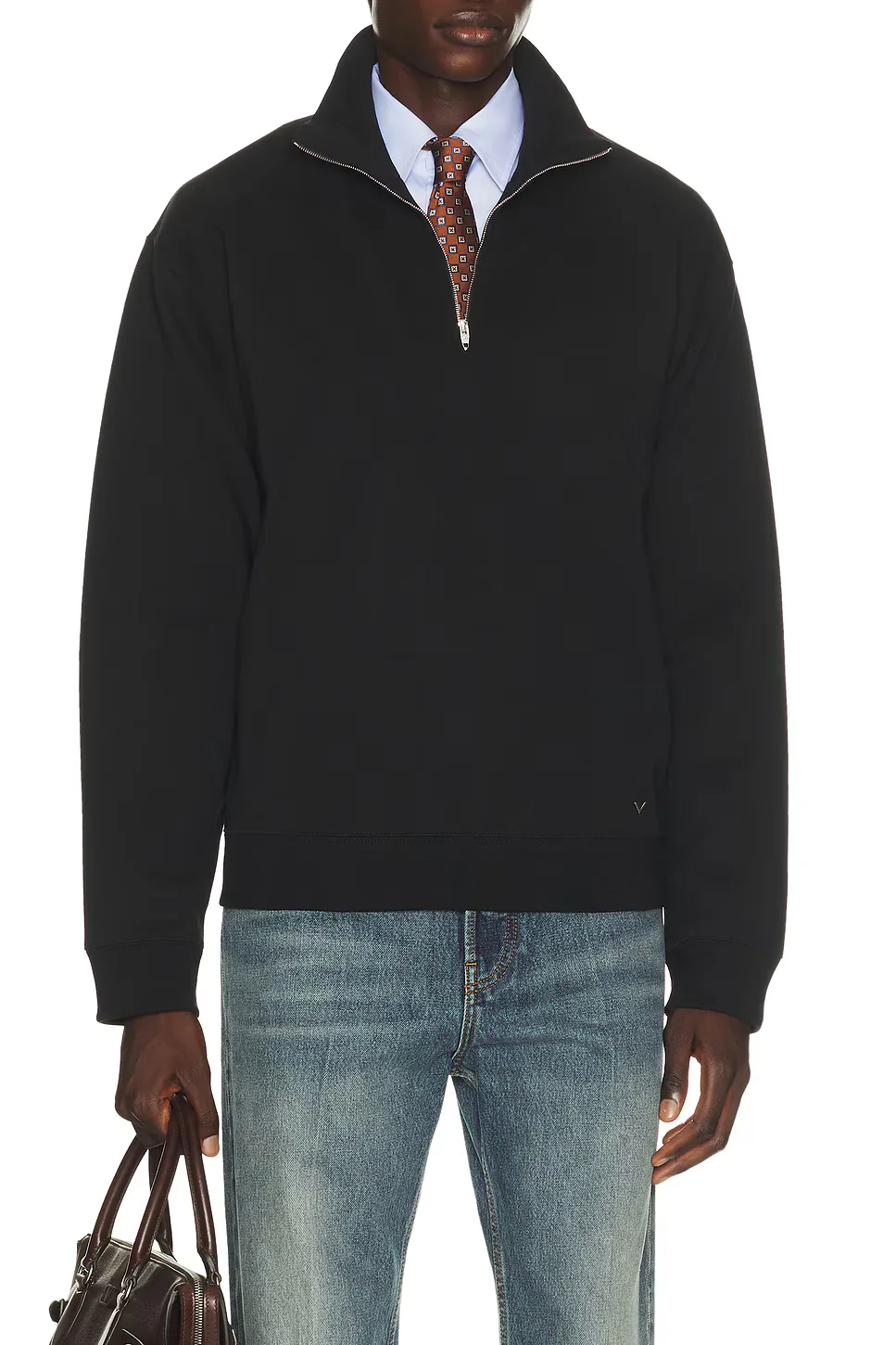 Sweatshirt in Black by Valentino