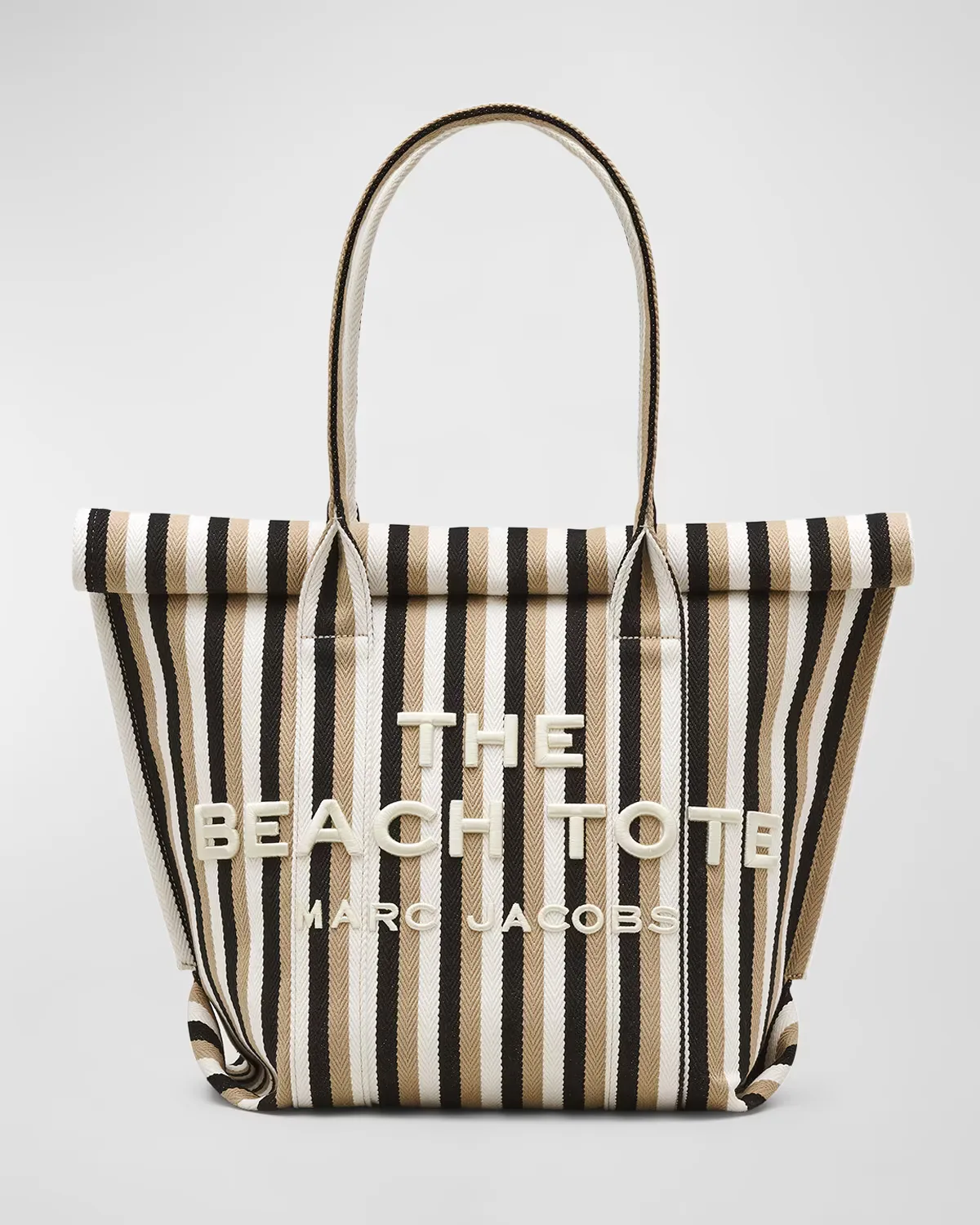 The Striped Jacquard Beach Tote Bag by Marc Jacobs