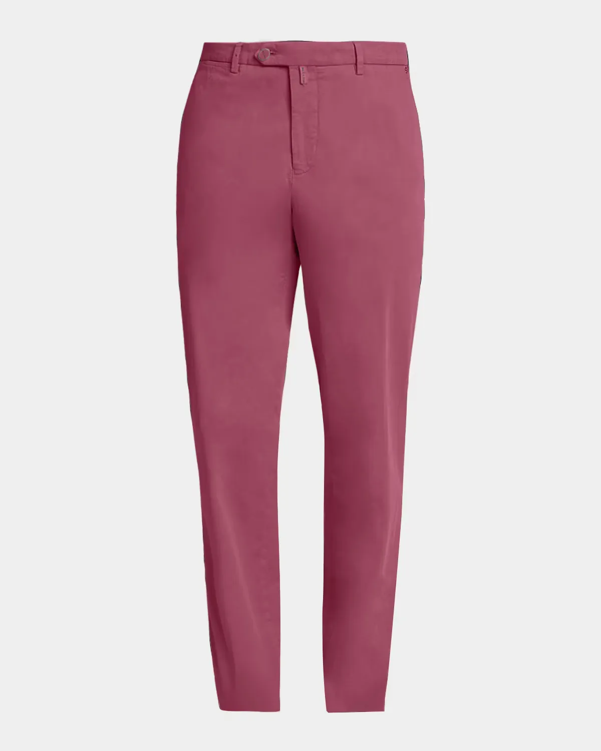 Lyocell Straight-Leg Flat-Front Pants by Kiton