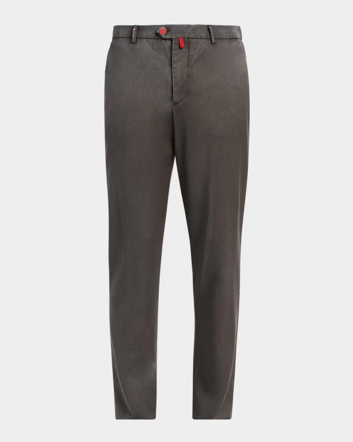 Washed Wool Straight Leg Trousers by Kiton