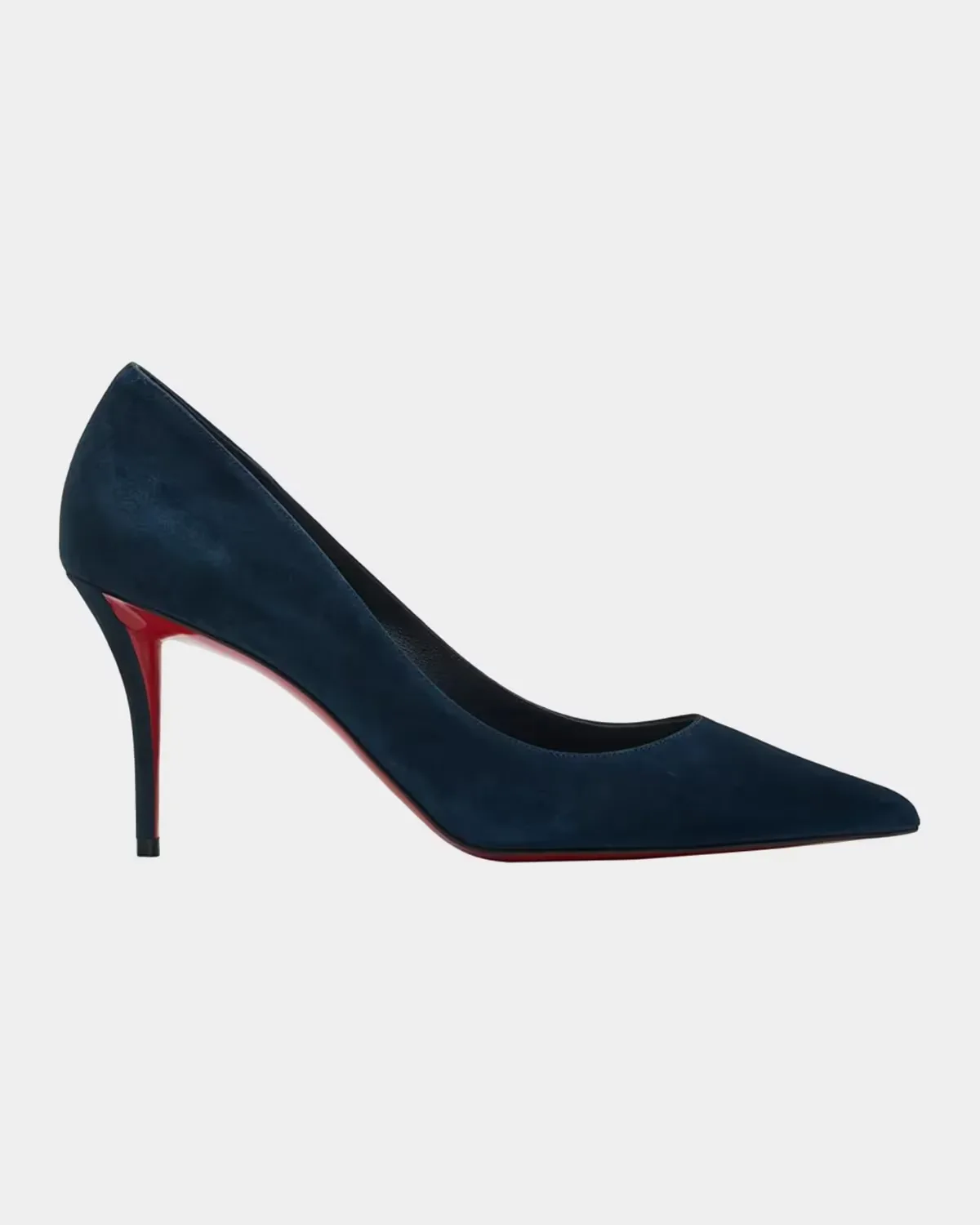 80mm Miss Z Suede Pumps by Christian Louboutin