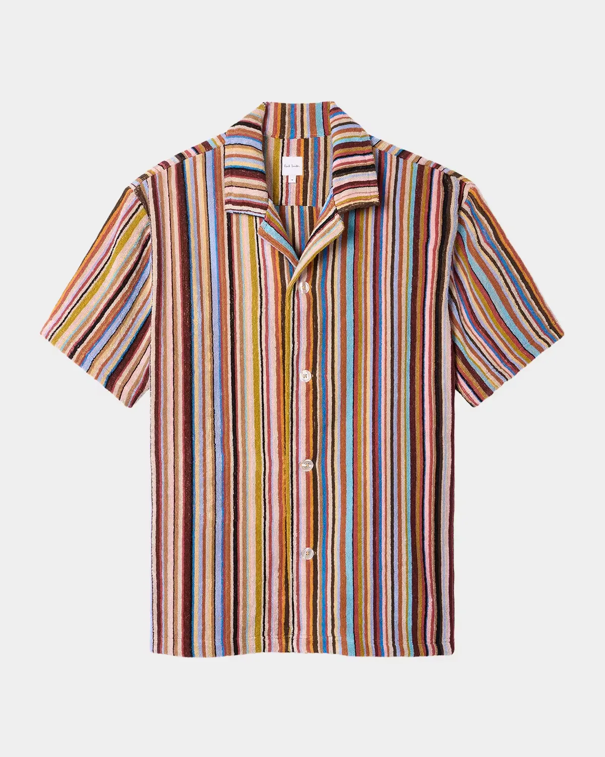 Striped Cotton Camp Shirt by Paul Smith