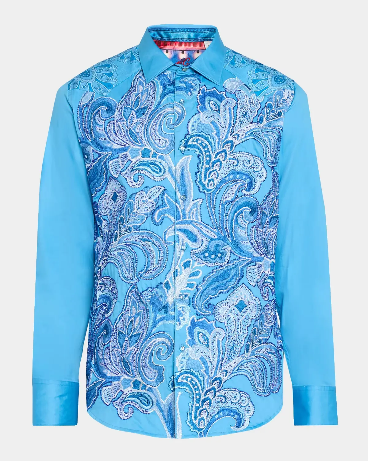 Limited Edition J. Scott's World Long-Sleeve Button-Front Shirt