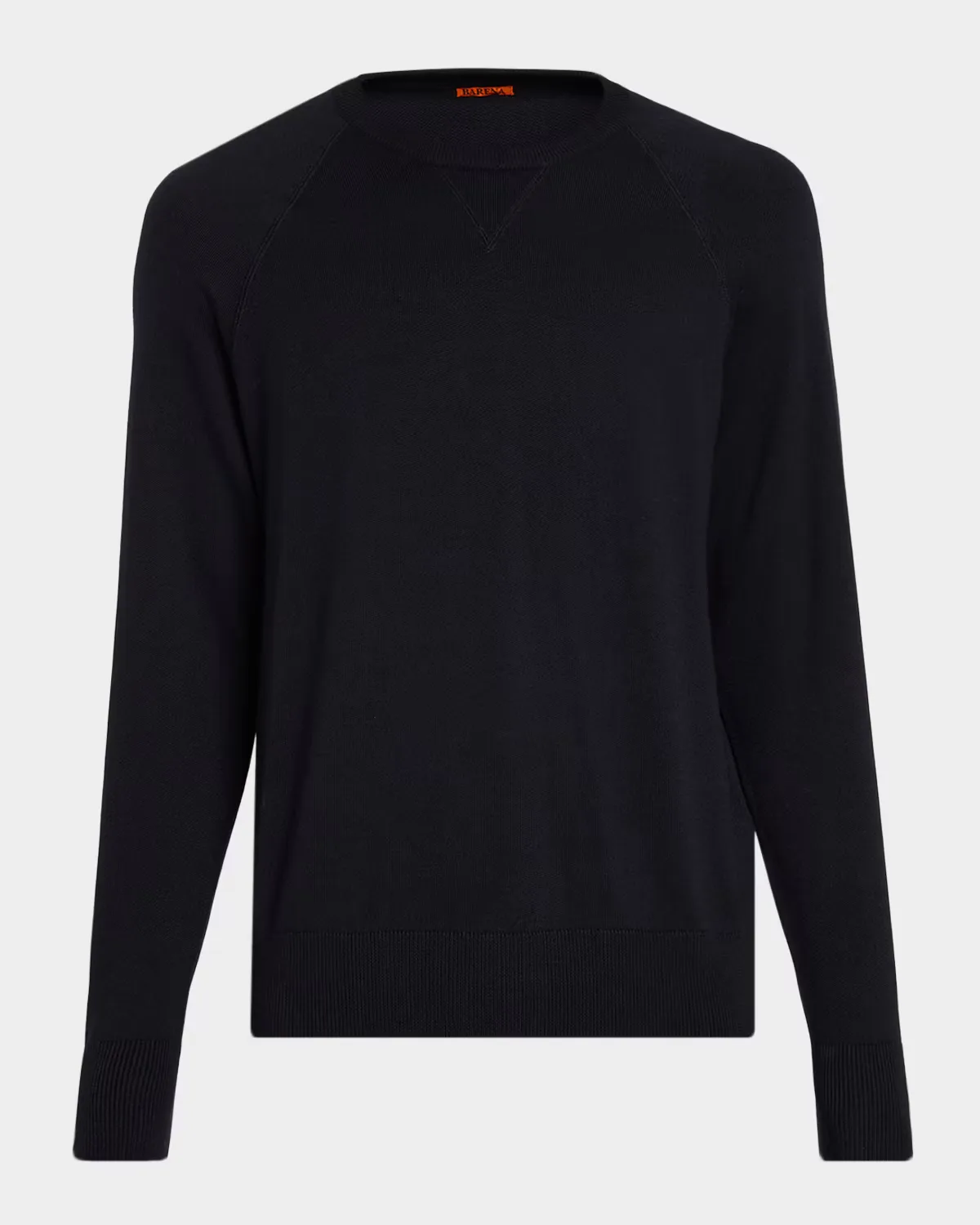 Giego Merino Wool Raglan Sleeve Sweater by Barena