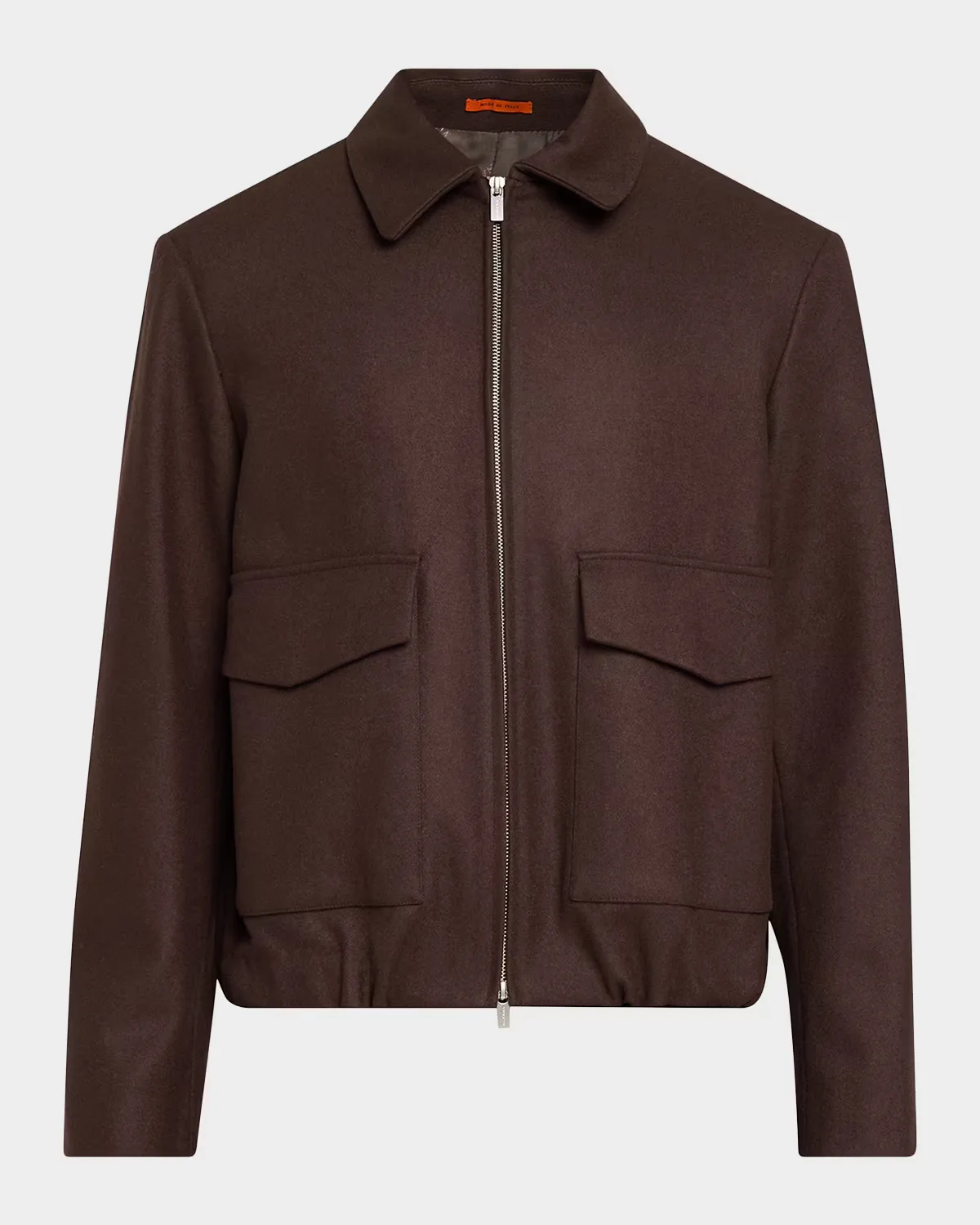 Magan Marine Melton Wool Mix Jacket by Barena
