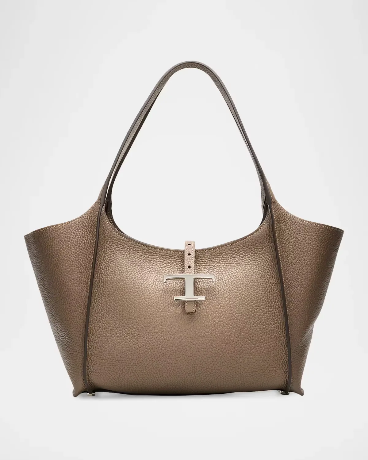 T Timeless Grained Leather Shopping Tote Bag by Tod & apos;s